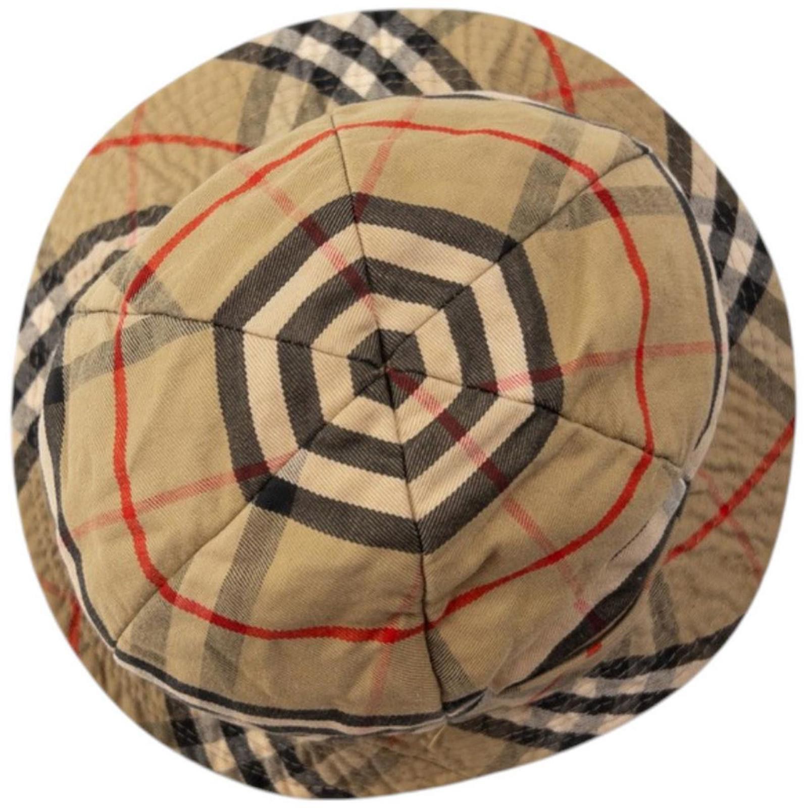 Burberry Vintage Burberry Nova Check Bucket Hat Size L Size ONE SIZE - 5 Thumbnail