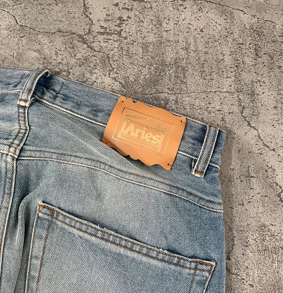 Aries Aries Arise Metal Trip Batten Jeans - Blue Size US 30 / EU 46 - 7 Thumbnail