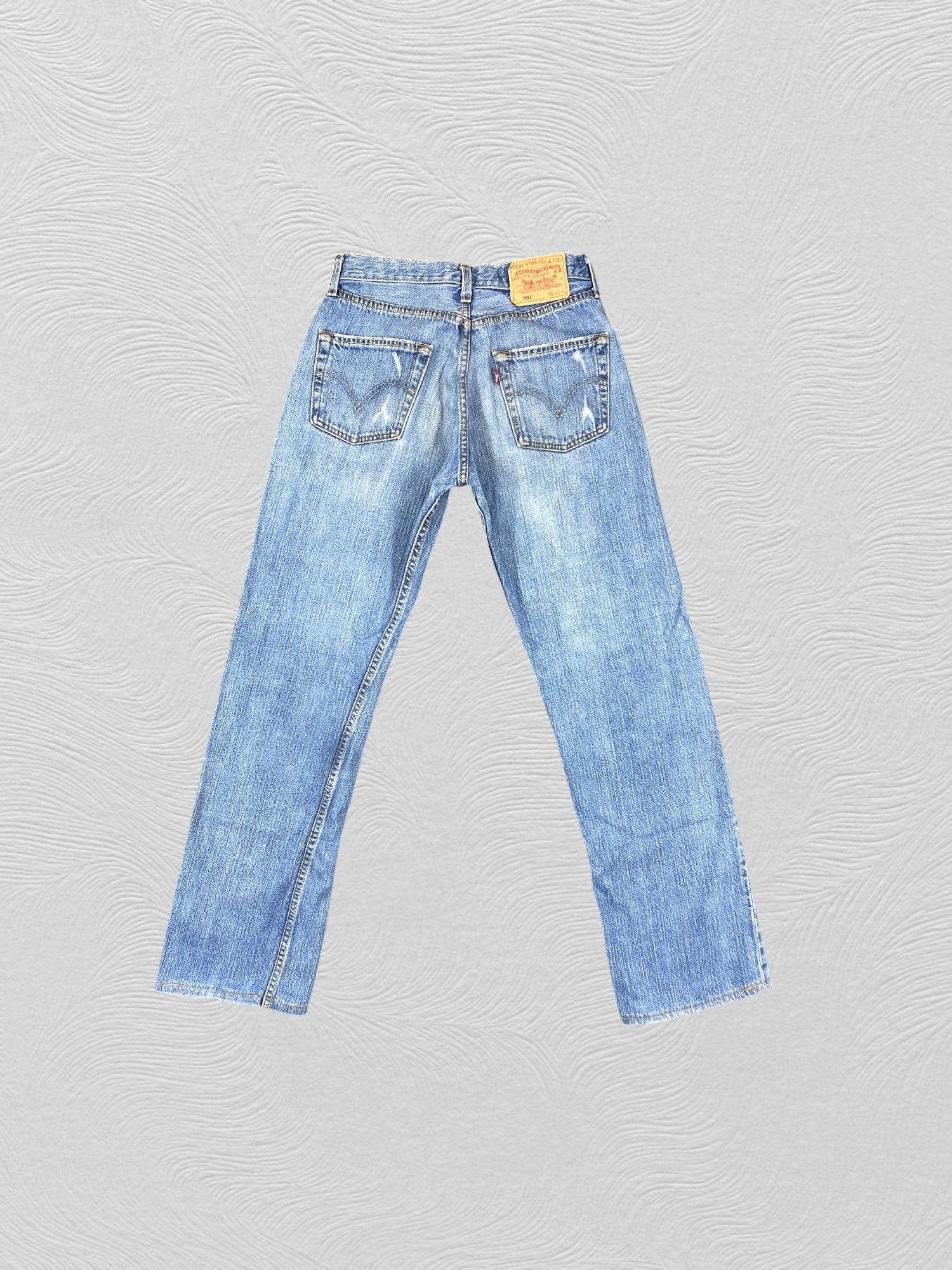 Blue Wash Vintage Levi's 501 Jeans 27x29.5 Denim -JN1104