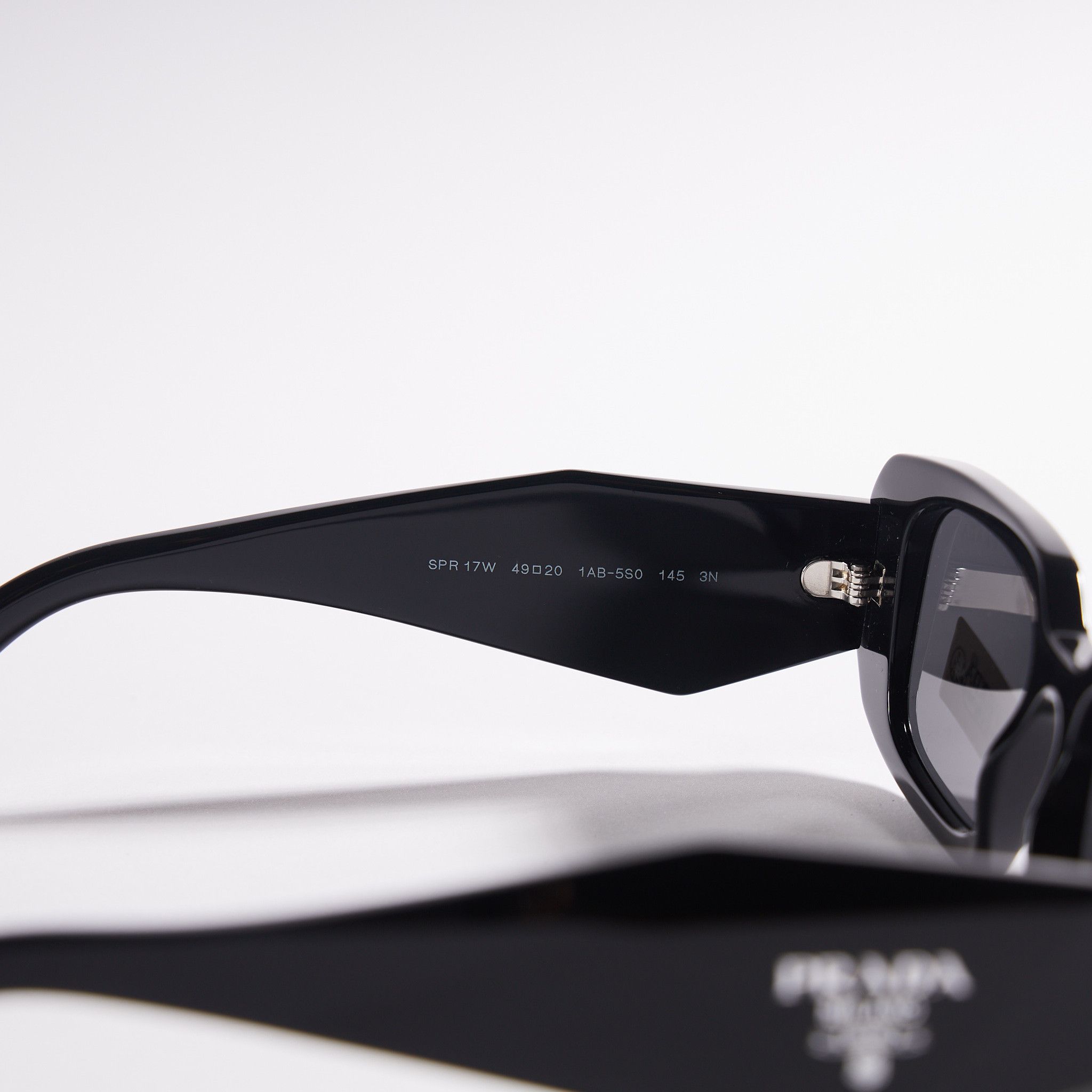 Prada PRADA OPR 17WS 1AB5S0 Sunglasses BLACK Size ONE SIZE - 7 Thumbnail