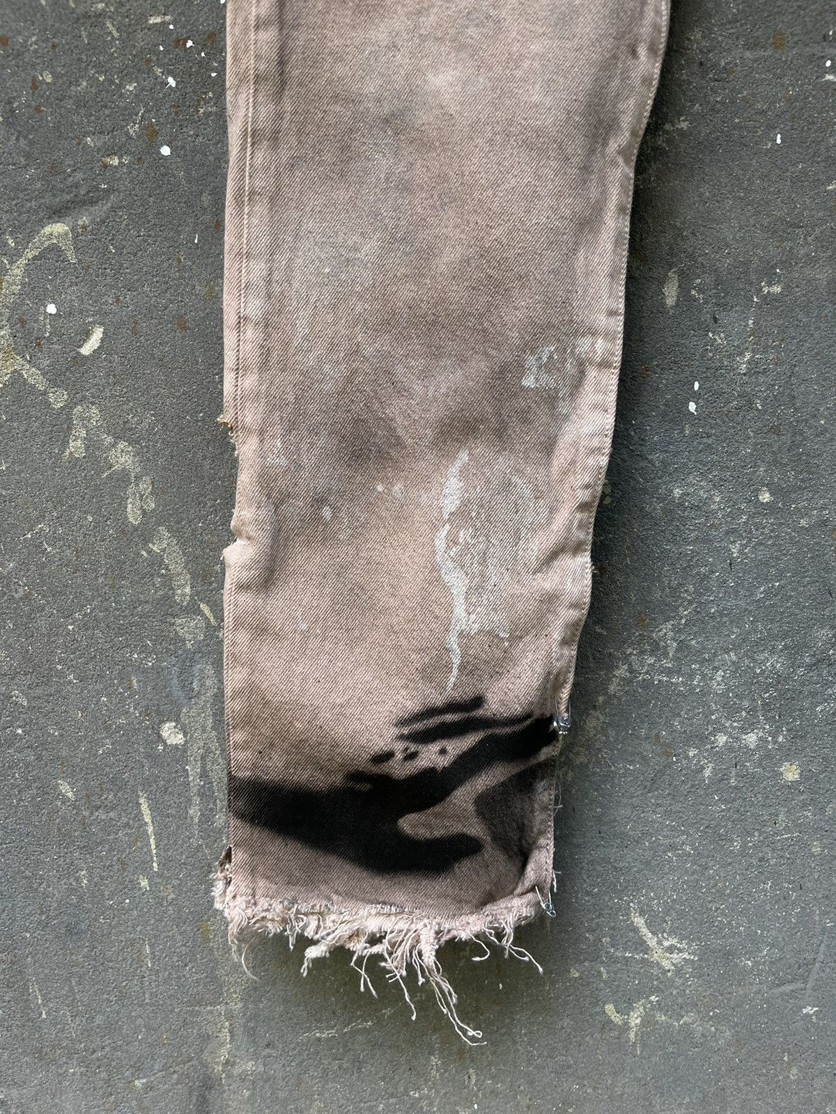 Levi's Levi’s Custom Y2K Denim Jeans Opium Distressed Works Fade Size US 30 / EU 46 - 5 Thumbnail