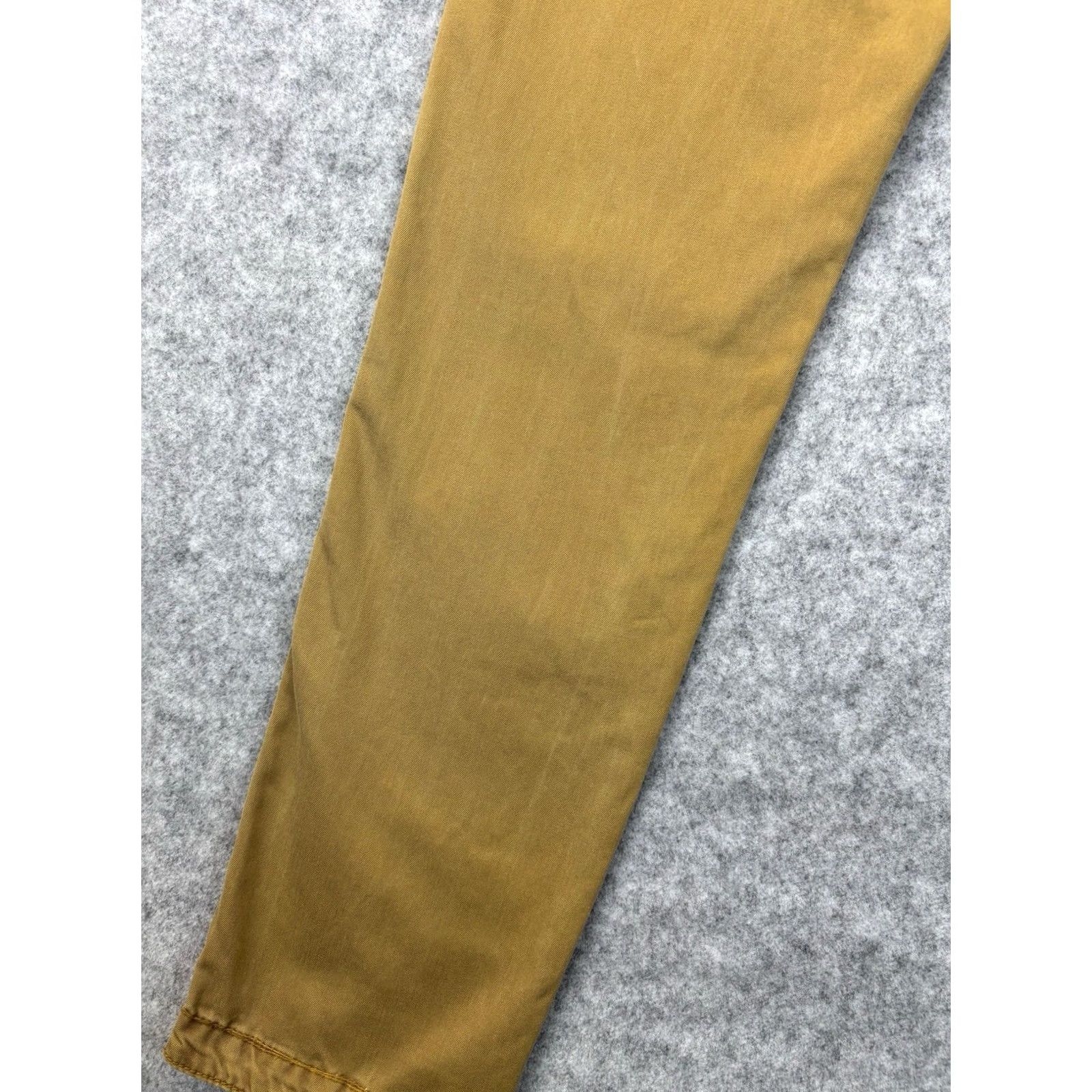 FatFace Fat Face Chino Trousers W32" L32" Men’s Classic Fit Dark Yellow Pants Regular Size 32 Vintage: No Size US 32 / EU 48 - 5 Thumbnail