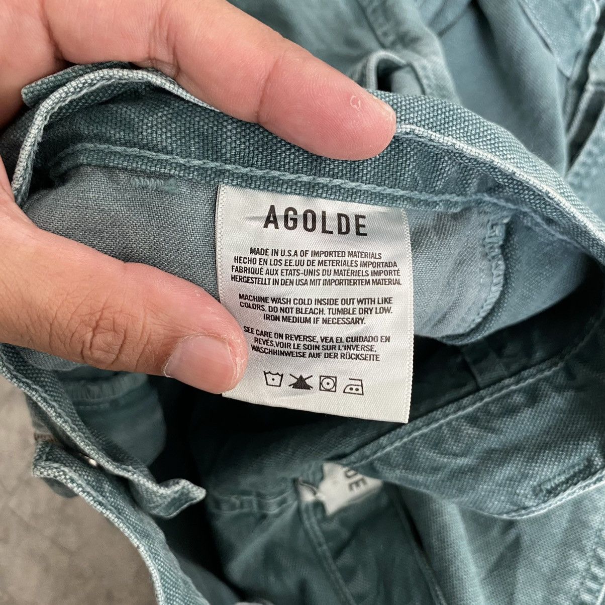 Agolde AGOLDE Bondage Strap Rave Vivian Flared Cargo Pants Size US 32 / EU 48 - 18 Thumbnail