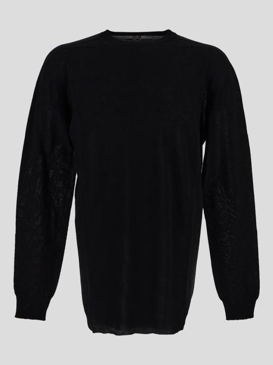 Rick Owens RICK OWENS Men Sweater RU01E5627 WS09 Black Size US L / EU 52-54 / 3 - 1 Thumbnail