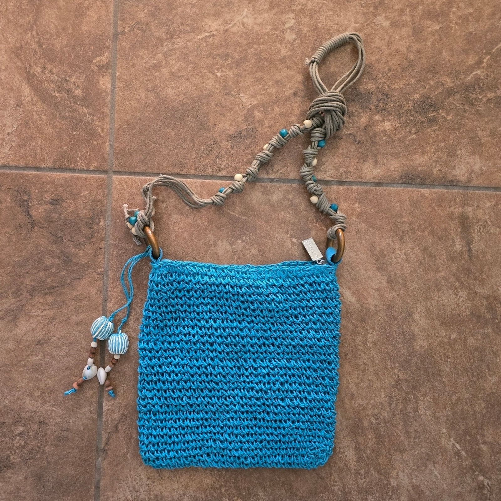 Other Blue | SUN 'N' SAND | Natural Straw Crossbody Size ONE SIZE - 1 Thumbnail