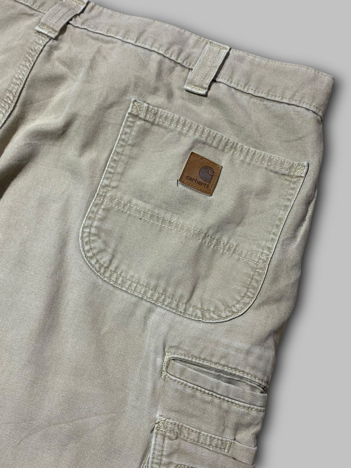 Carhartt 🔥00s VINTAGE CARHARTT DUNGAREE WORK PANTS USA VIBES B240 GKH Size US 44 / EU 60 - 3 Thumbnail