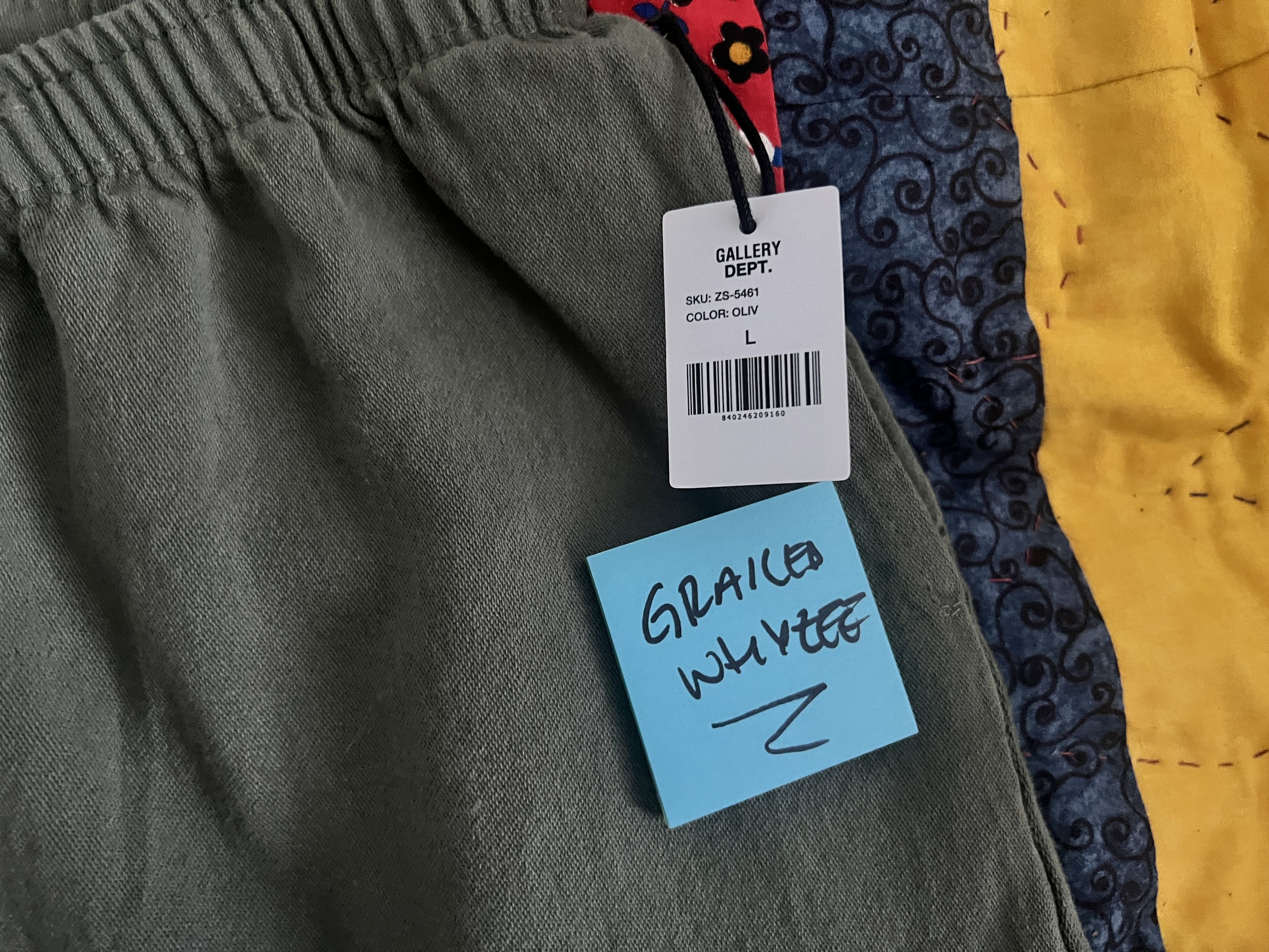 Gallery Dept. L | Gallery Dept. Zuma Shorts - Green Size US 34 / EU 50 - 4 Thumbnail
