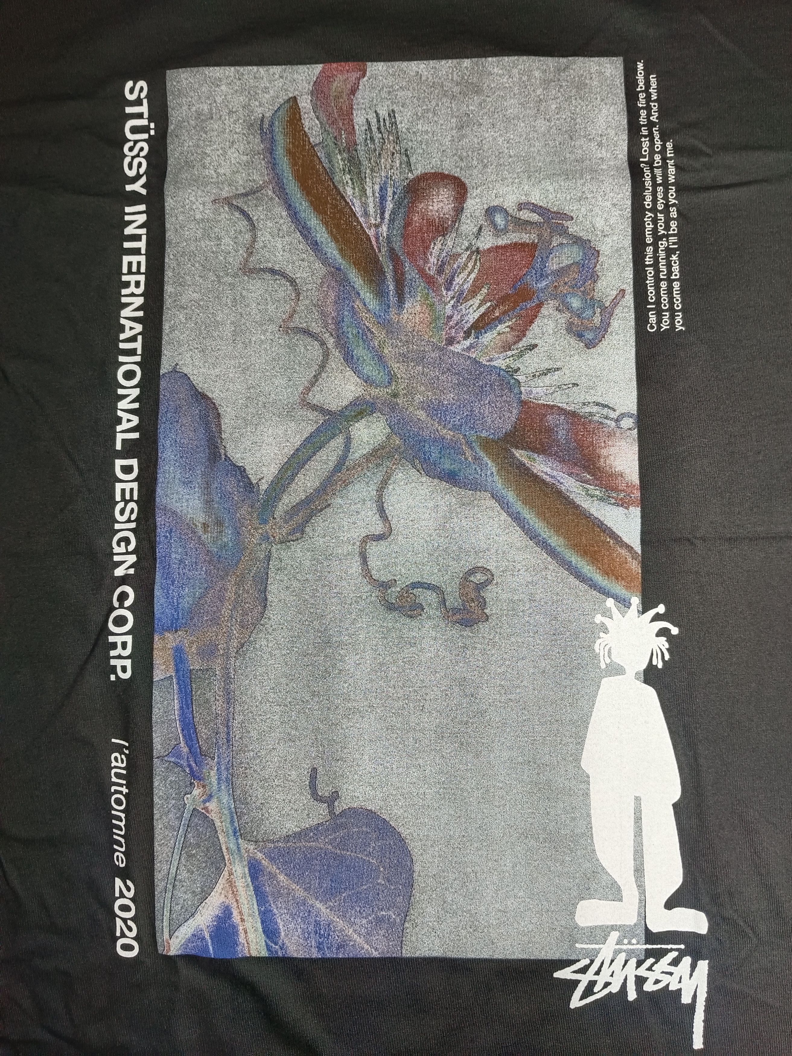 Stussy Vintage Stussy Delusion Pigment Dyed Tee T-Shirt Size US L / EU 52-54 / 3 - 6 Thumbnail
