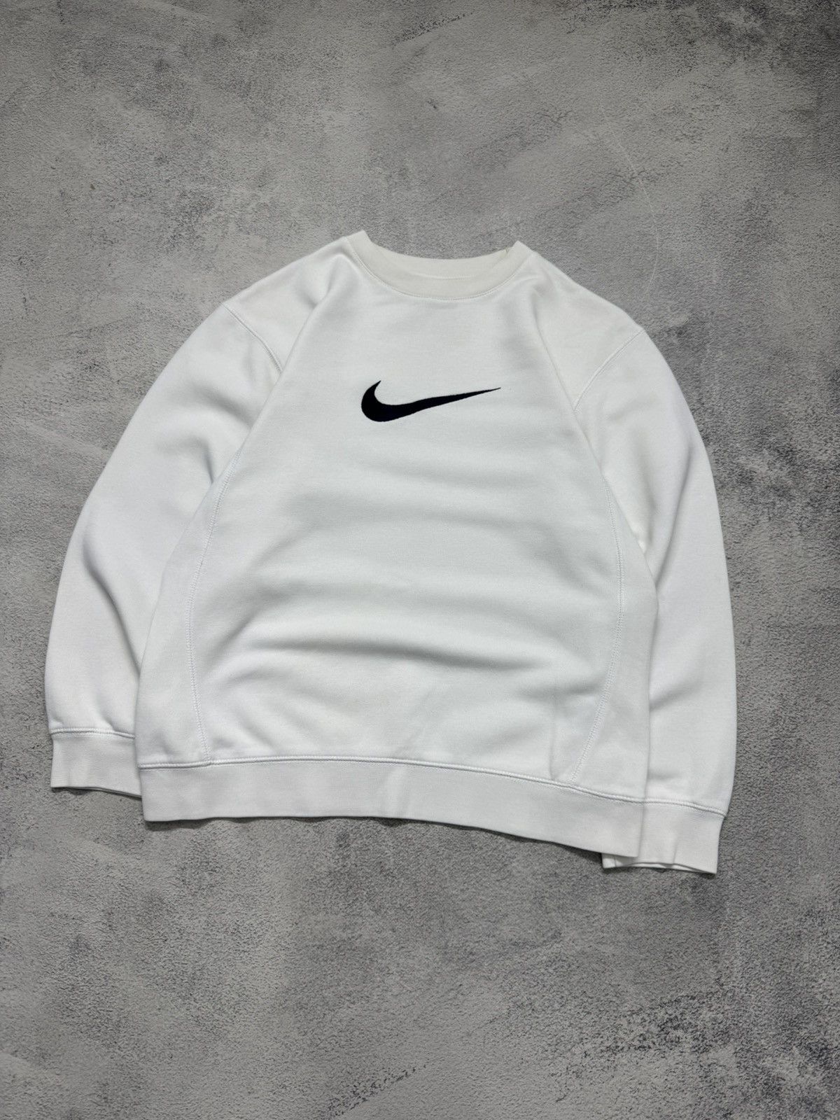 Nike Vintage Y2k Nike Sweatshirt Center Swoosh 00’s Size US XS / EU 42 / 0 - 4 Thumbnail