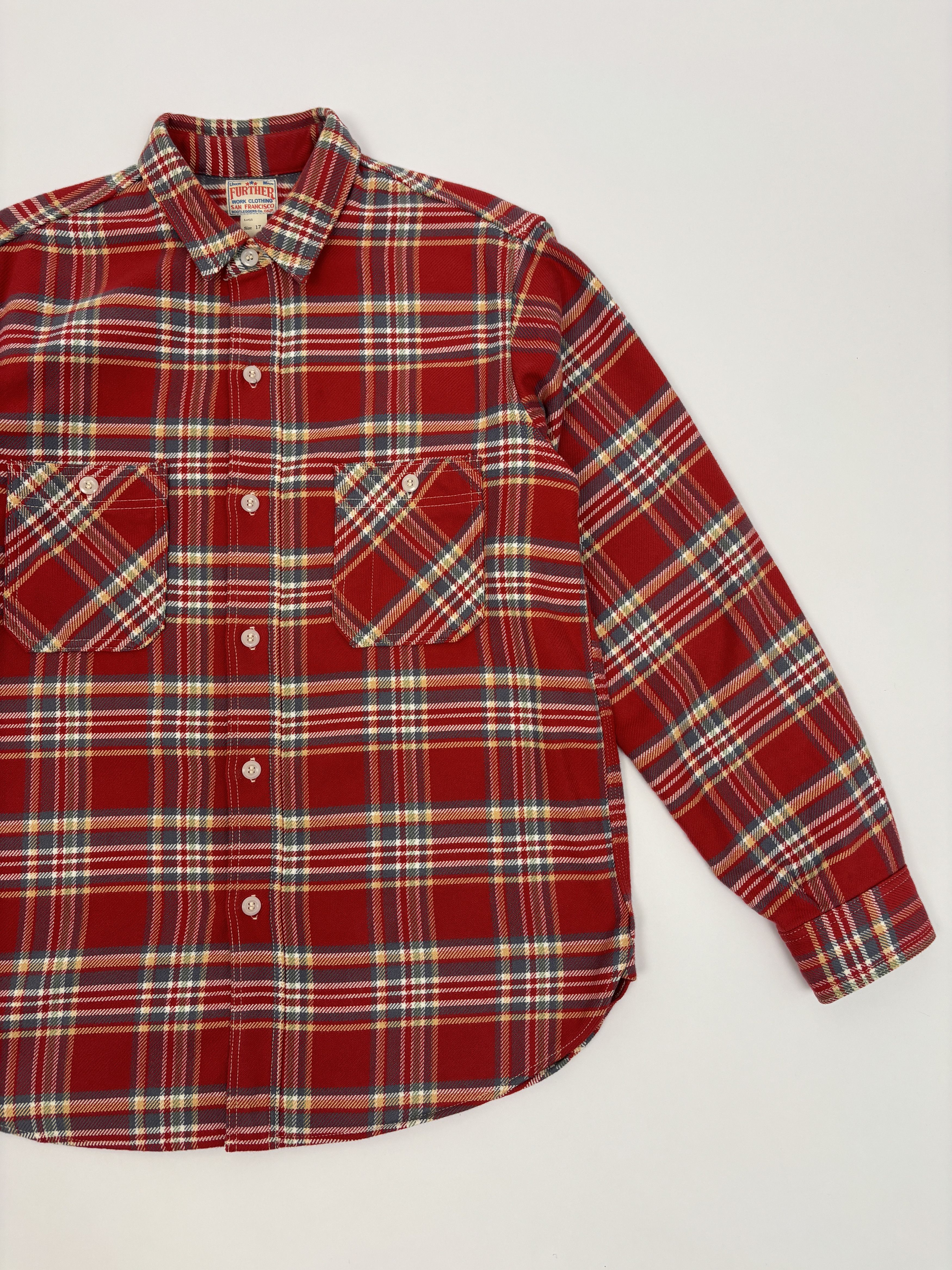 Freewheelers Freewheelers Bootleggers Flannel Shirt Size US XL / EU 56 / 4 - 1 Thumbnail