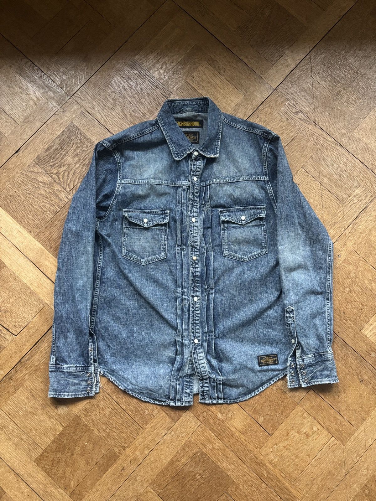 Neighborhood Neighborhood Savage Western C-Shirt / Denim Jacket Size US L / EU 52-54 / 3 - 1 Thumbnail