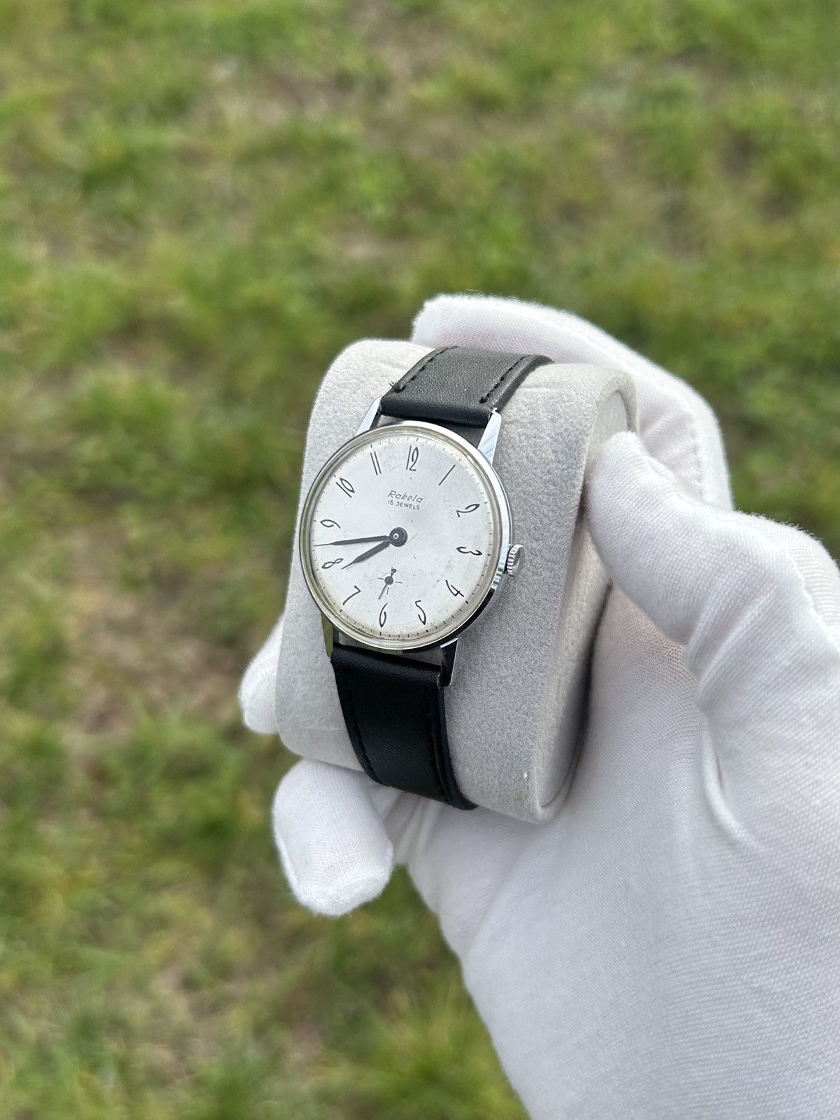 Vintage Vintage Raketa Watch USSR Soviet Mechanical Authentic 1970s Size ONE SIZE - 5 Thumbnail