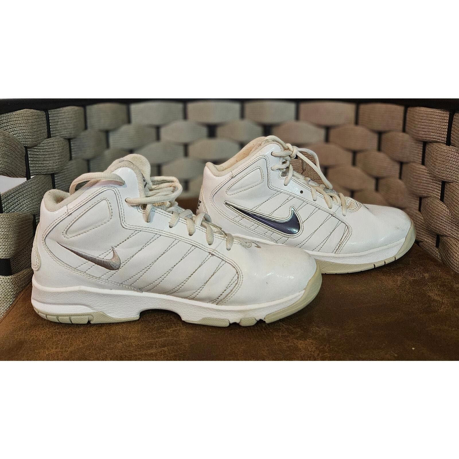 Nike Nike Air Force Lockdown Basketball Boys White Size 7Y Size US 7 / EU 40 - 1 Thumbnail