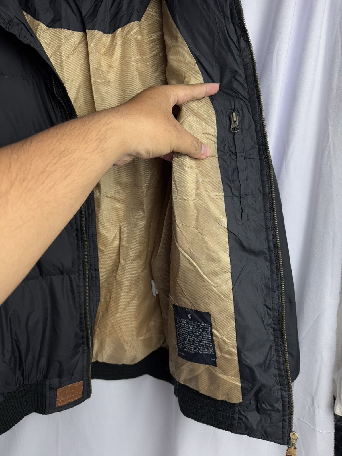 Polo Ralph Lauren × RRL Ralph Lauren × Vintage Vintage Down Puffer Jacket Ralph Lauren RL Size US L / EU 52-54 / 3 - 8 Thumbnail