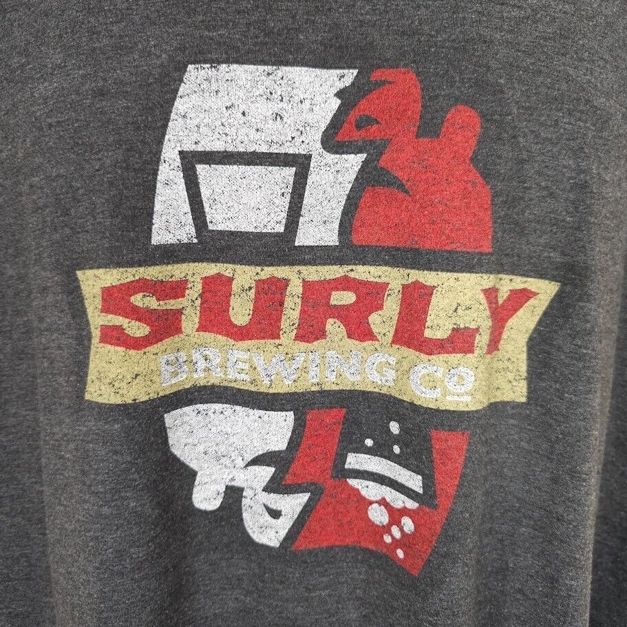 Other Surly Brewing Company T Shirt Mens Size 2XL Gray Breweriana Size US XXL / EU 58 / 5 - 2 Thumbnail