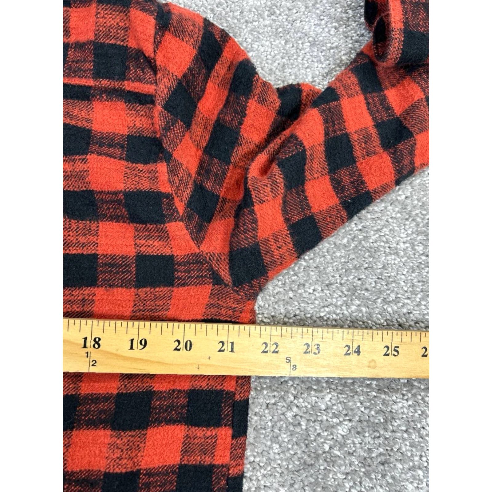Madewell Madewell Shirt Womens Small Red Black Cotton Flannel Button Up Plaid Long Sleeve Casual Womens Size S / US 4 / IT 40 - 6 Thumbnail