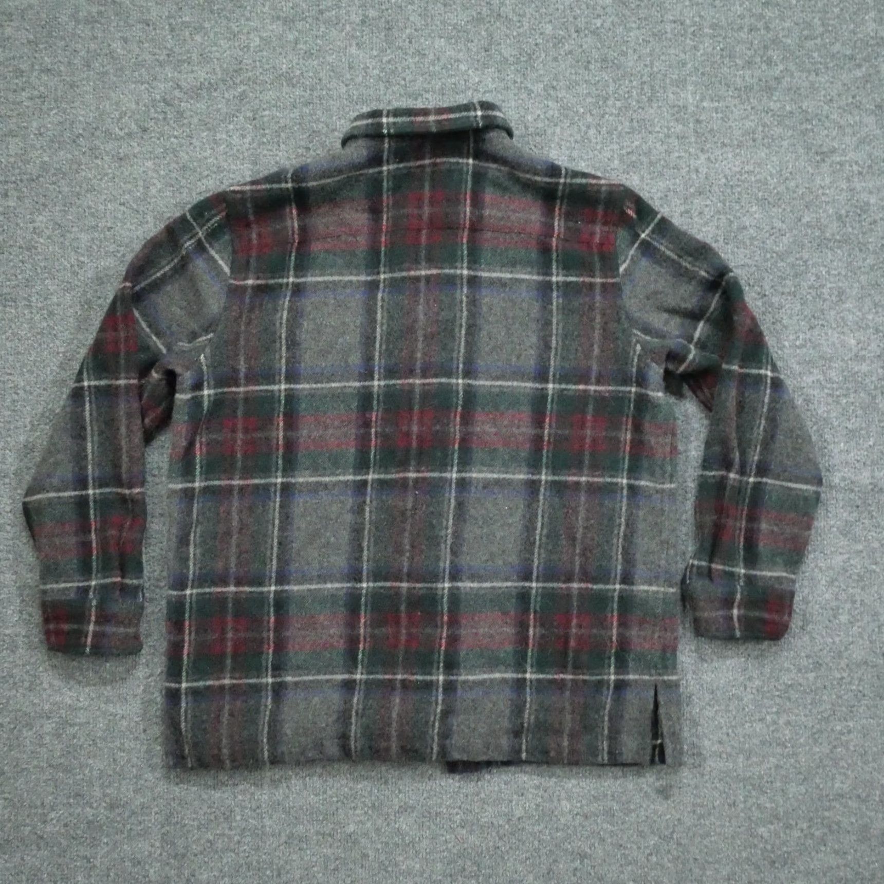 Ralph Lauren Ralph Lauren Shirt Womens Large Grey Plaid Lambs Wool Flannel Button Up Size L / US 10 / IT 46 - 5 Thumbnail