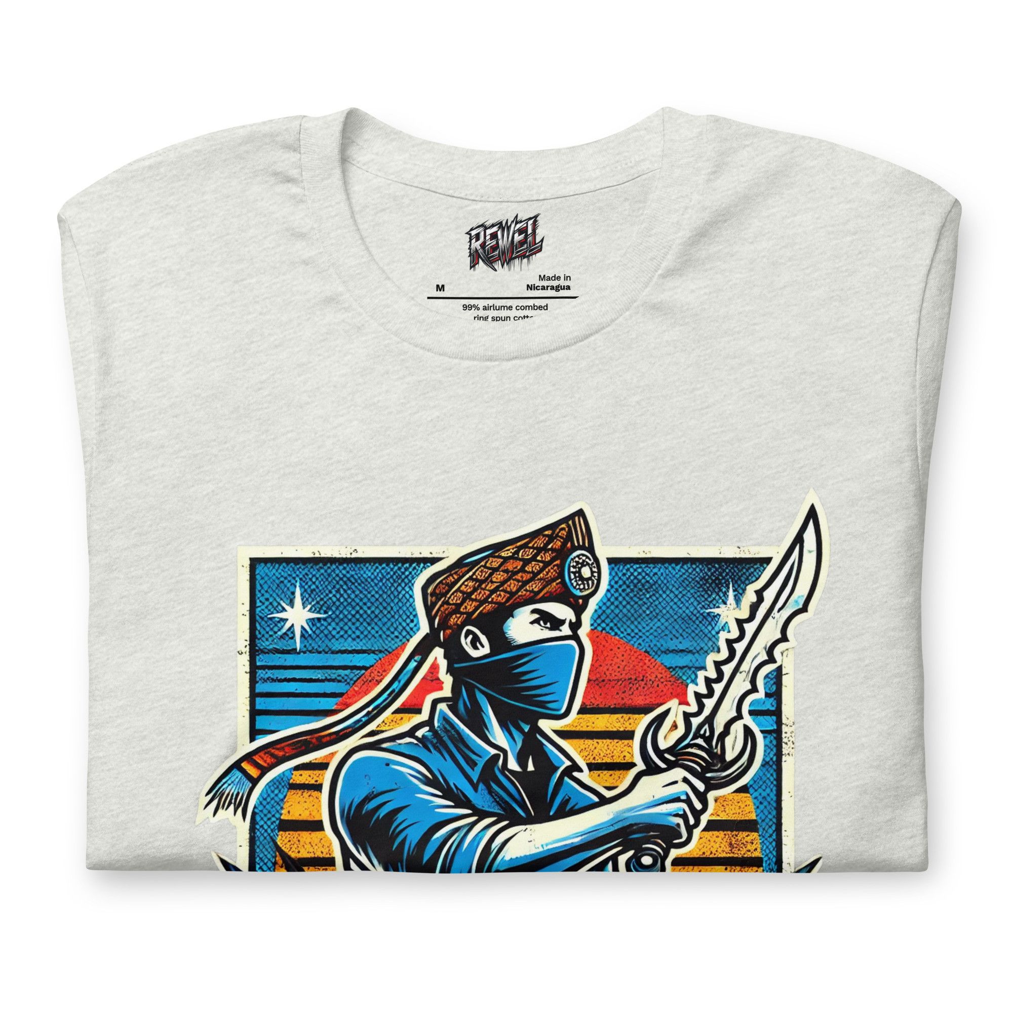 Other REWEL Malay Rebel Vintage Pop 90s Design Tee Size US L / EU 52-54 / 3 - 10 Thumbnail