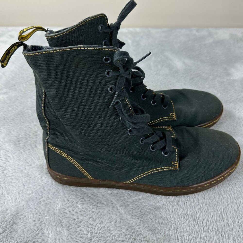 Dr. Martens Dr Martens Green Ankle Boots Women's Size 9 US Size US 9 / IT 39 - 1 Thumbnail