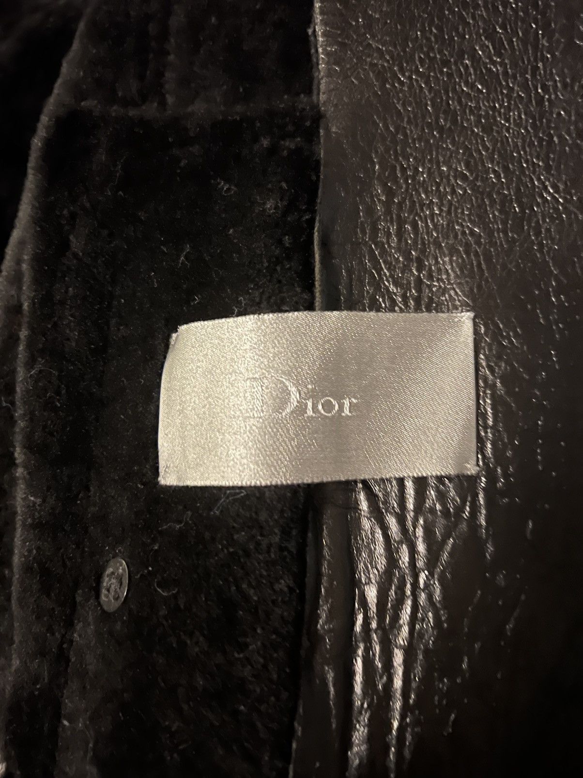 Dior × Hedi Slimane Dior Homme AW/07 Leather Coat Size US M / EU 48-50 / 2 - 4 Thumbnail