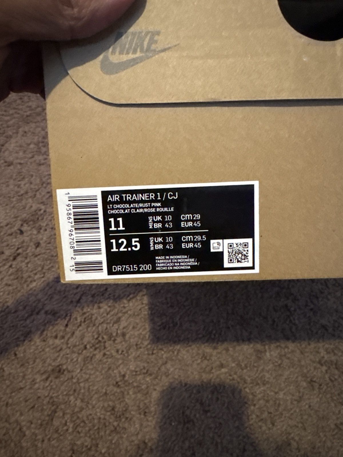 Nike × Travis Scott Nike travis scott air trainer 1 Size US 11 / EU 44 - 6 Thumbnail