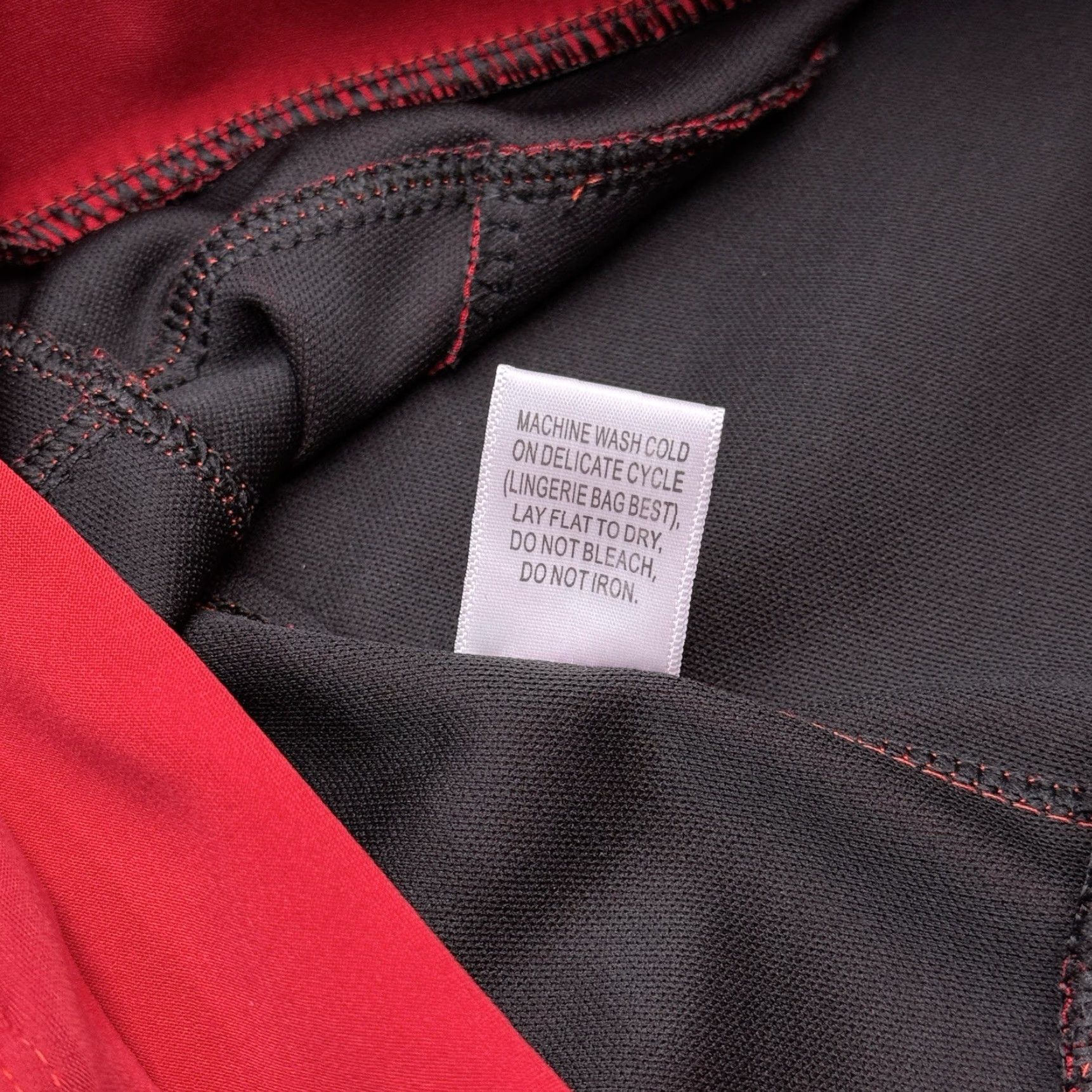 Vintage Coco Carmen Leggings Womens Small Red Mid Rise Stretch Zippers New Size 28" / US 6 / IT 42 - 7 Thumbnail