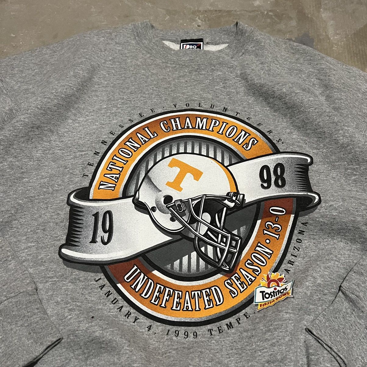 NCAA × Vintage 90s National Champions Tennessee Volunteer Football Crewneck Size US XL / EU 56 / 4 - 2 Thumbnail