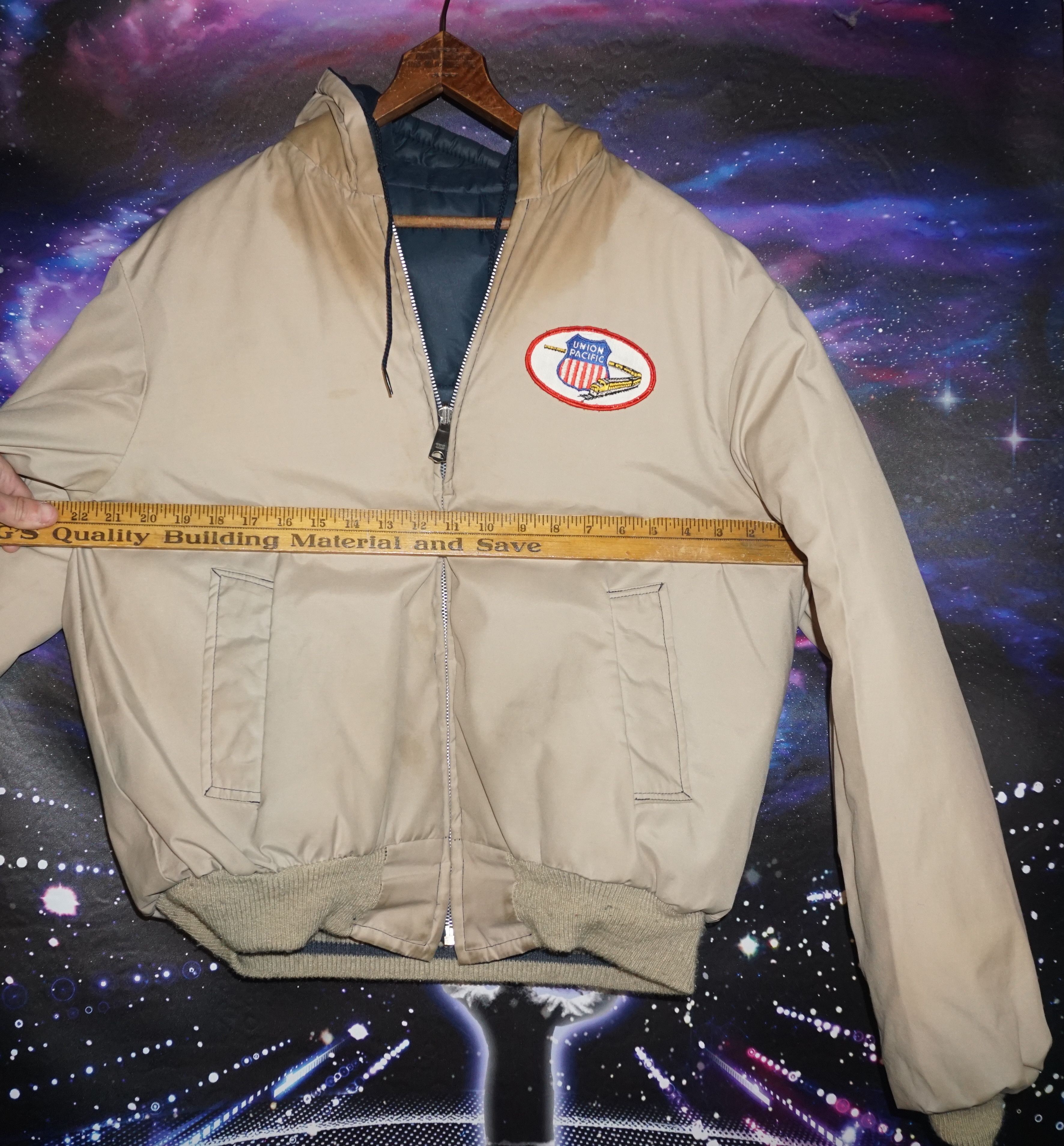 Vintage Vintage Union Pacific Reversible Jacket Size US L / EU 52-54 / 3 - 13 Thumbnail