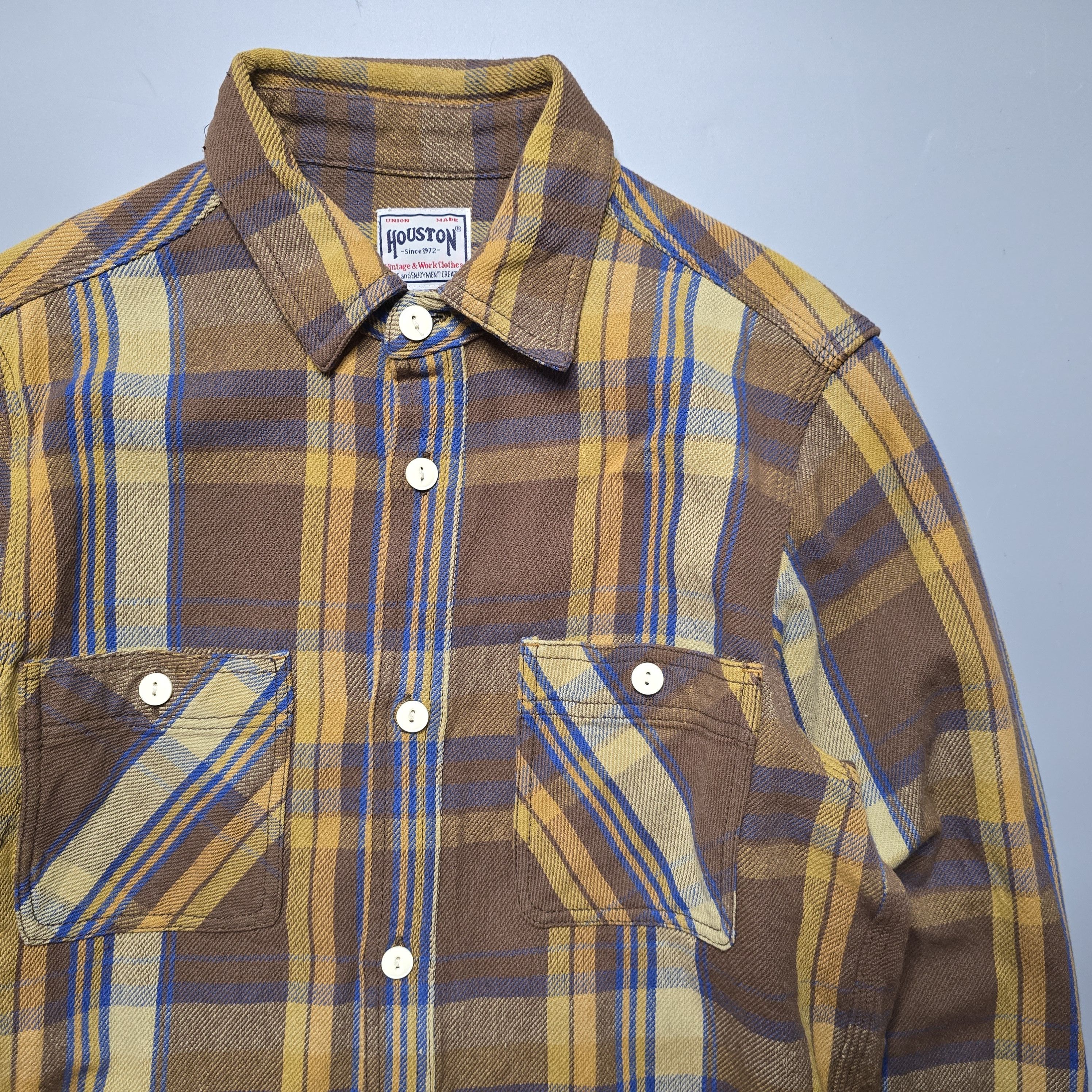 Flannel × Japanese Brand Houston Work Clothes - Union Made Heavyweight Flannel Size US M / EU 48-50 / 2 - 3 Thumbnail