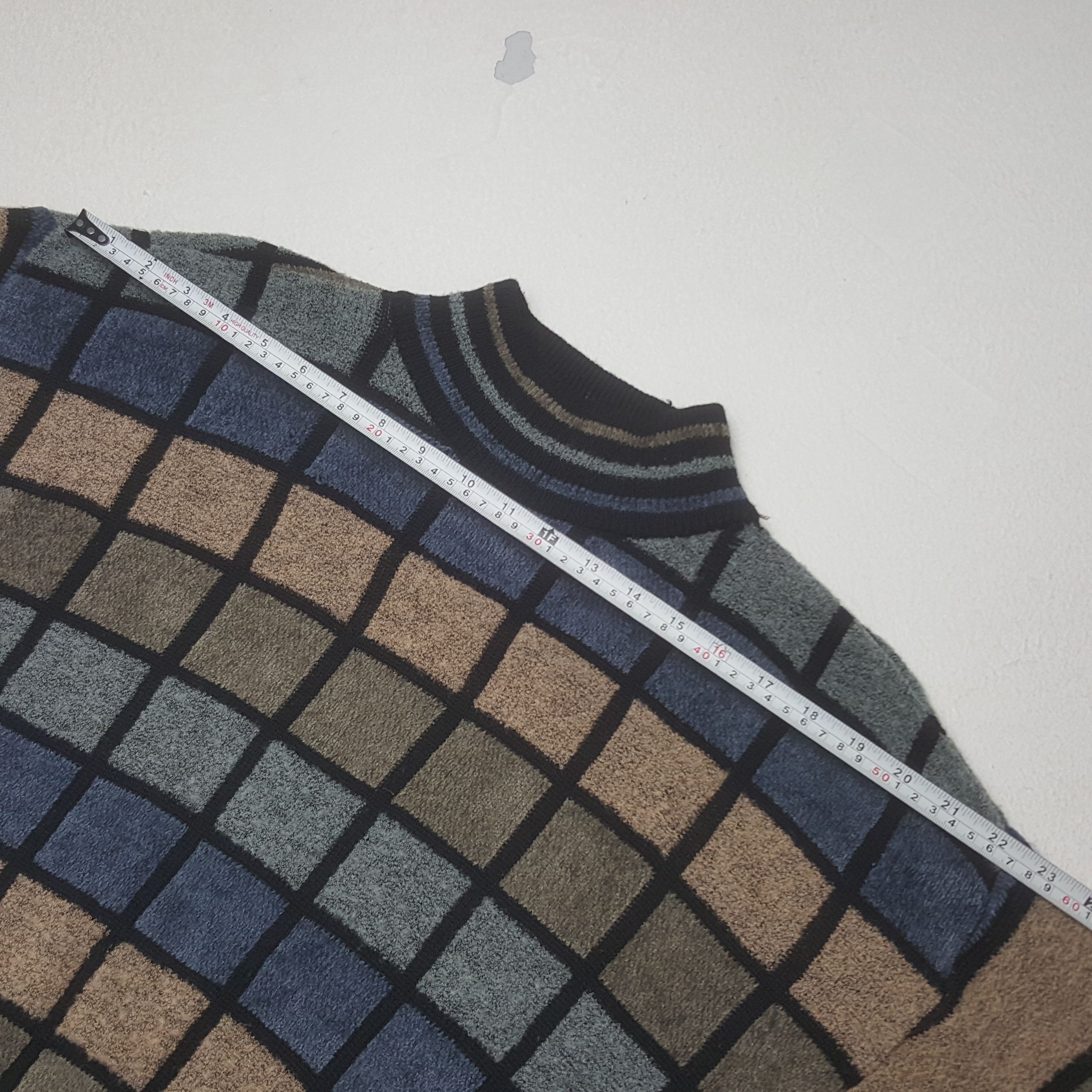 Japanese Brand Vintage RAIKA Winter Knitted Sweatshirt Size US M / EU 48-50 / 2 - 8 Thumbnail
