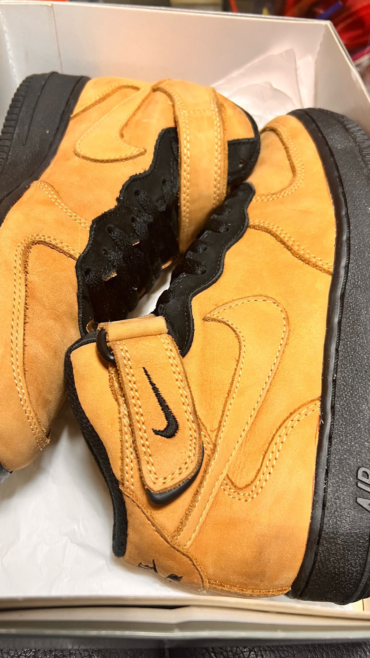 Nike 1995 Nike Air Force 1 Mid sc Size US 7.5 / EU 40-41 - 7 Thumbnail
