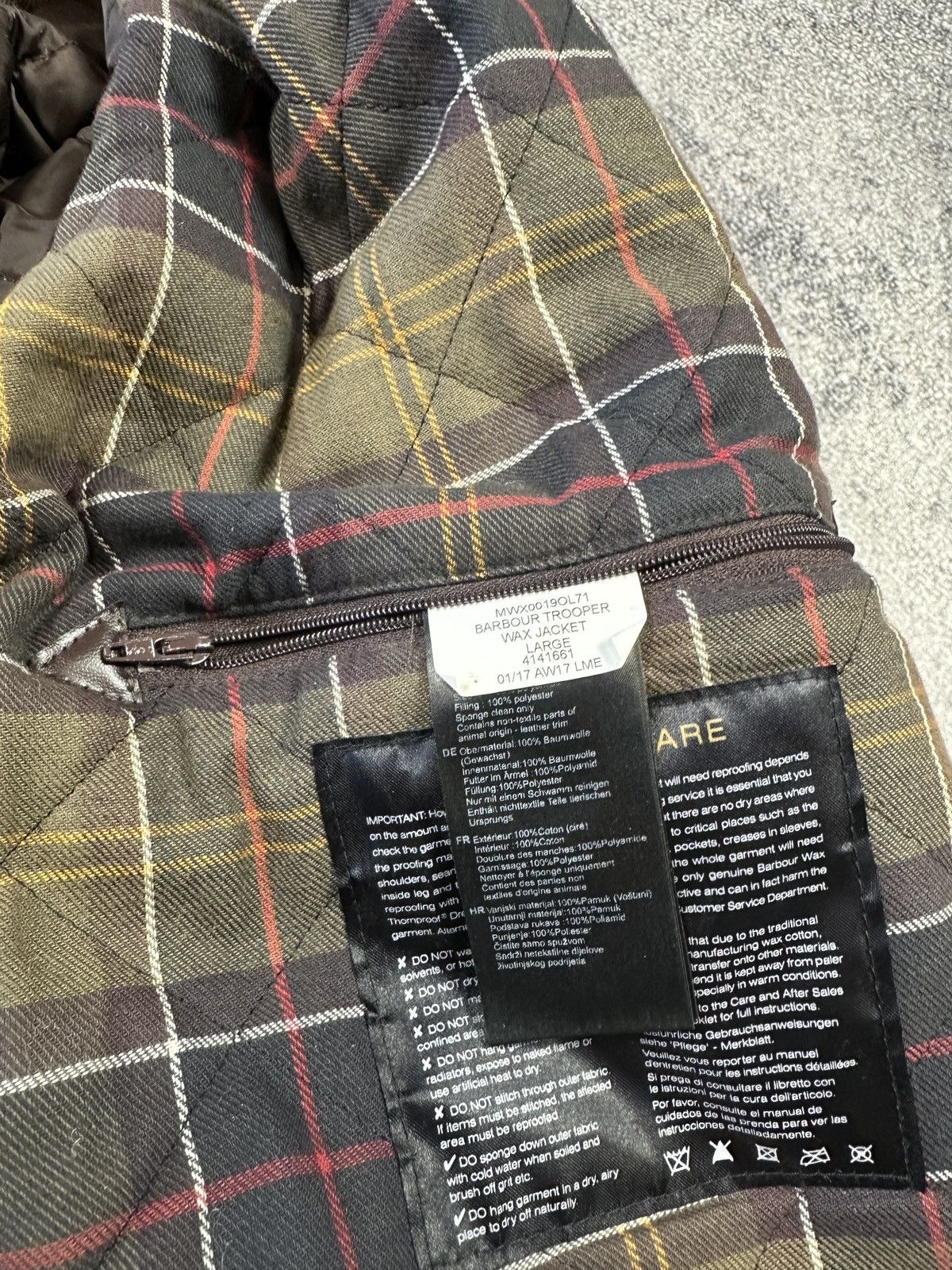 Barbour Vintage Barbour Wax Sapper Jacket UK Style Streetwear L Size US L / EU 52-54 / 3 - 7 Thumbnail