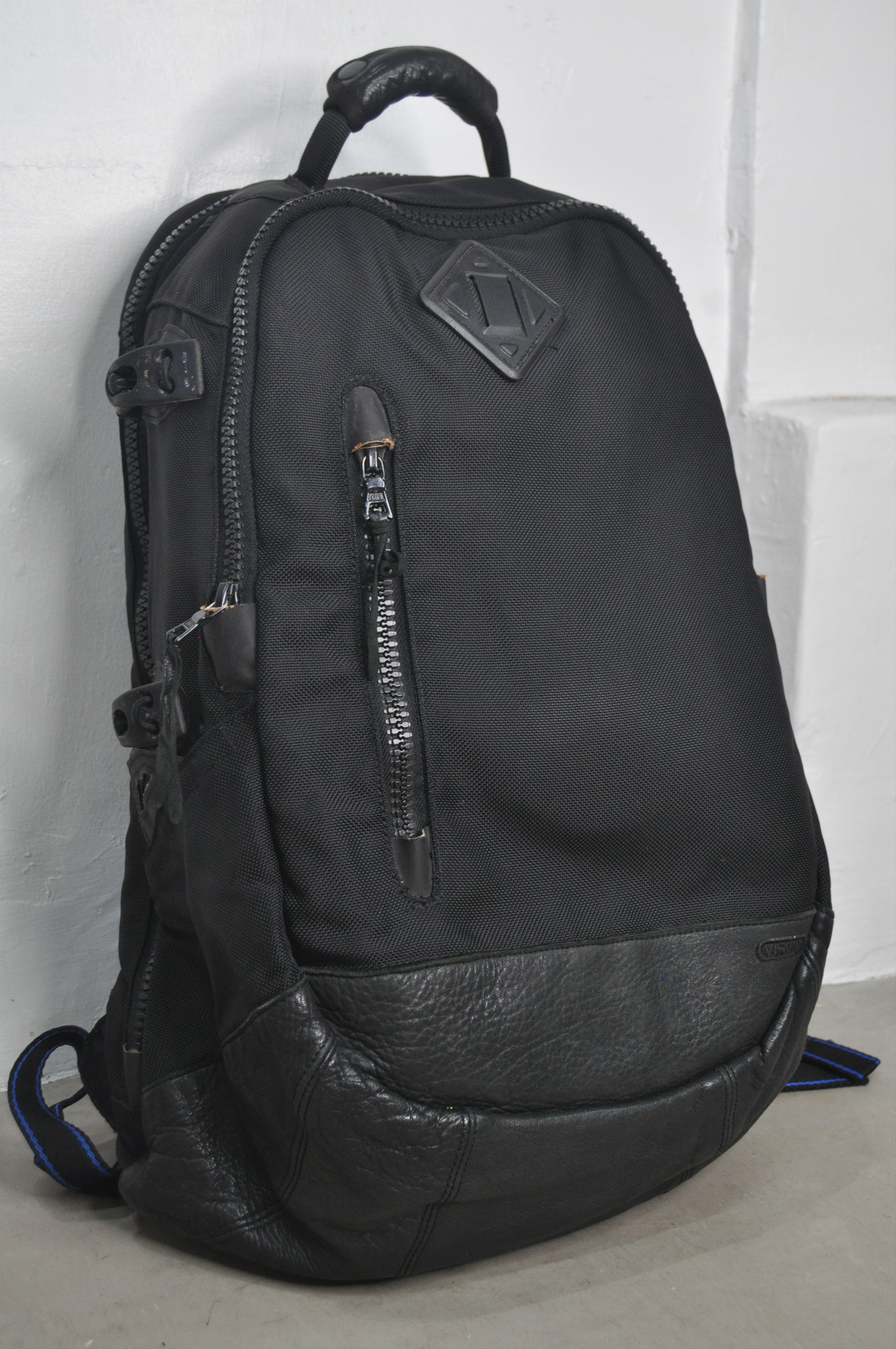 image of Visvim - S/s 09 - "stripe Col." - Ballistic 20L in Black, Men's