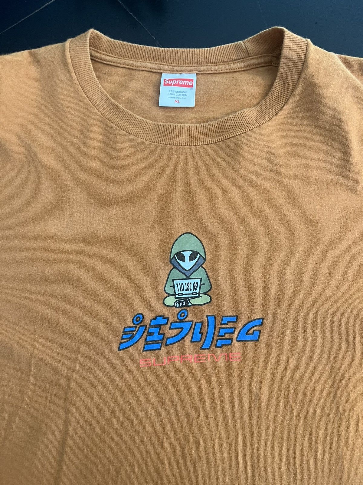 Supreme Supreme alien👽 tee burnt orange XL ss22 Size US XL / EU 56 / 4 - 1 Thumbnail