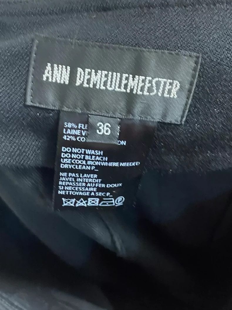 Ann Demeulemeester Ann demeulemeester pants Size US 32 / EU 48 - 4 Thumbnail