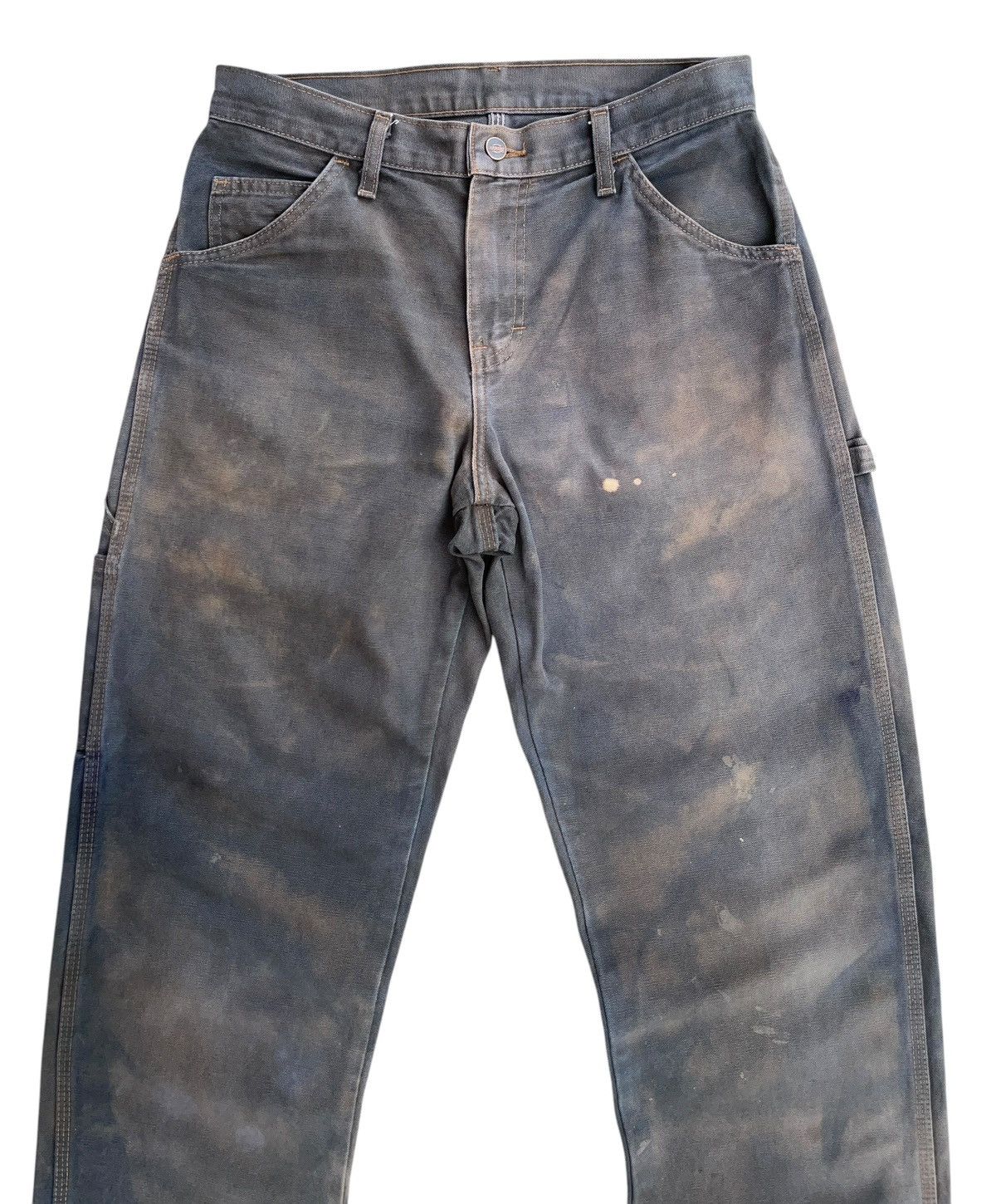 Dickies Vintage Sunfaded Dickies Carpenter Duck Worker Pants Size US 30 / EU 46 - 2 Thumbnail