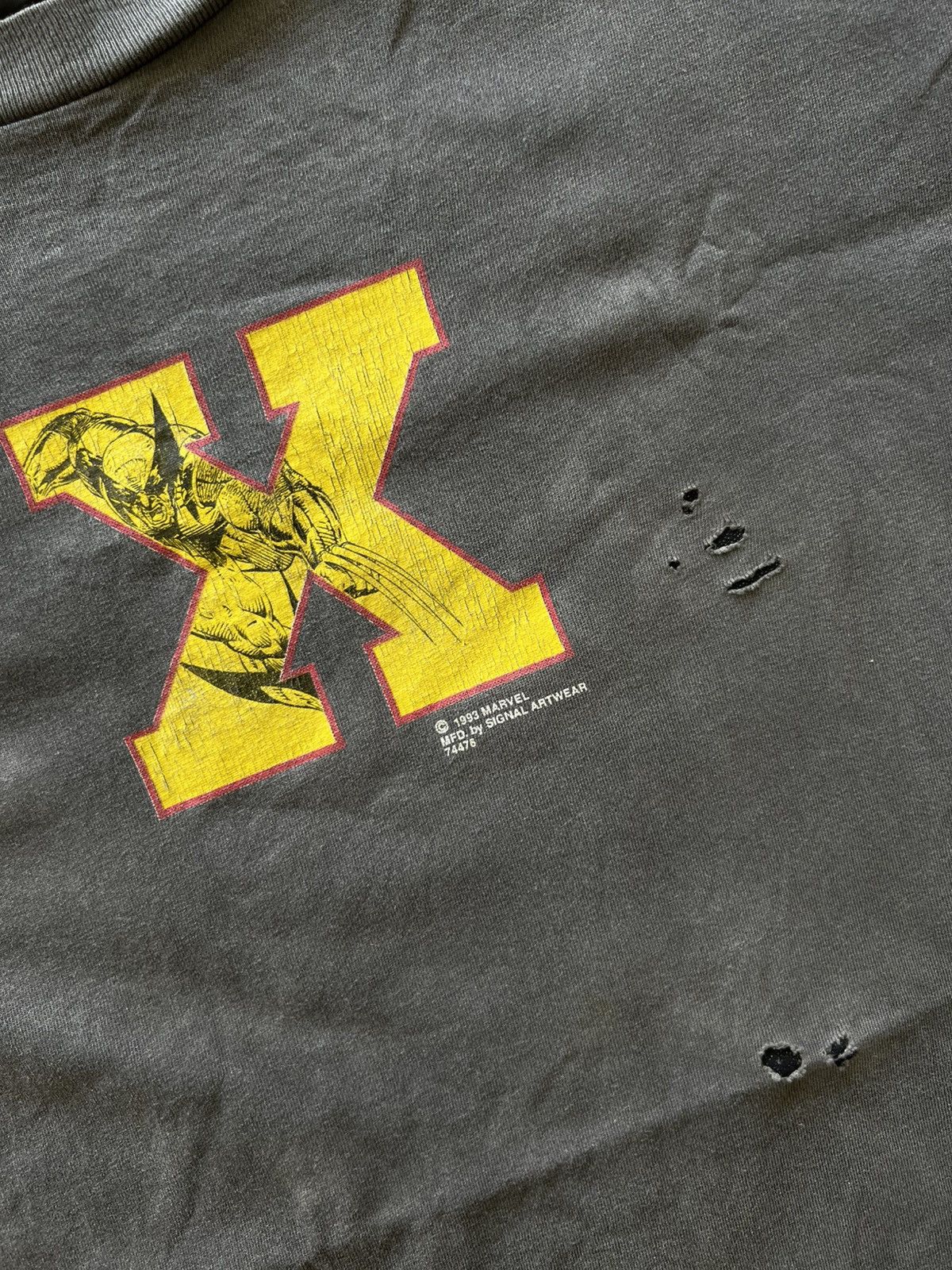 Marvel Comics × Vintage Vintage 1994 very rare Wolverine Tshirt Size US XL / EU 56 / 4 - 10 Thumbnail