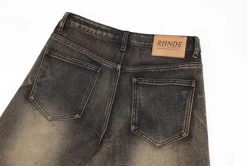 VIBE Loose casual washed distressed denim shorts Size US 34 / EU 50 - 4 Thumbnail