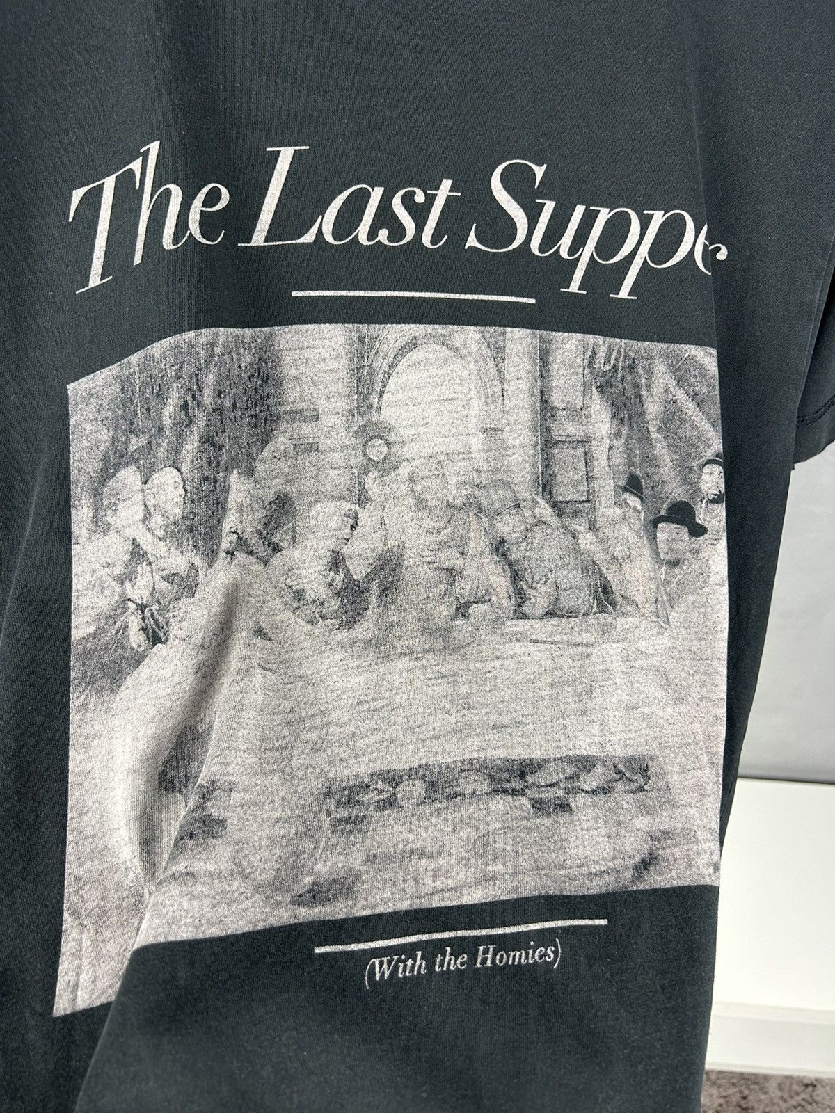 Band Tees Ichiban “The Last Supper” Graphic T-Shirt Black Size L Size US L / EU 52-54 / 3 - 5 Thumbnail