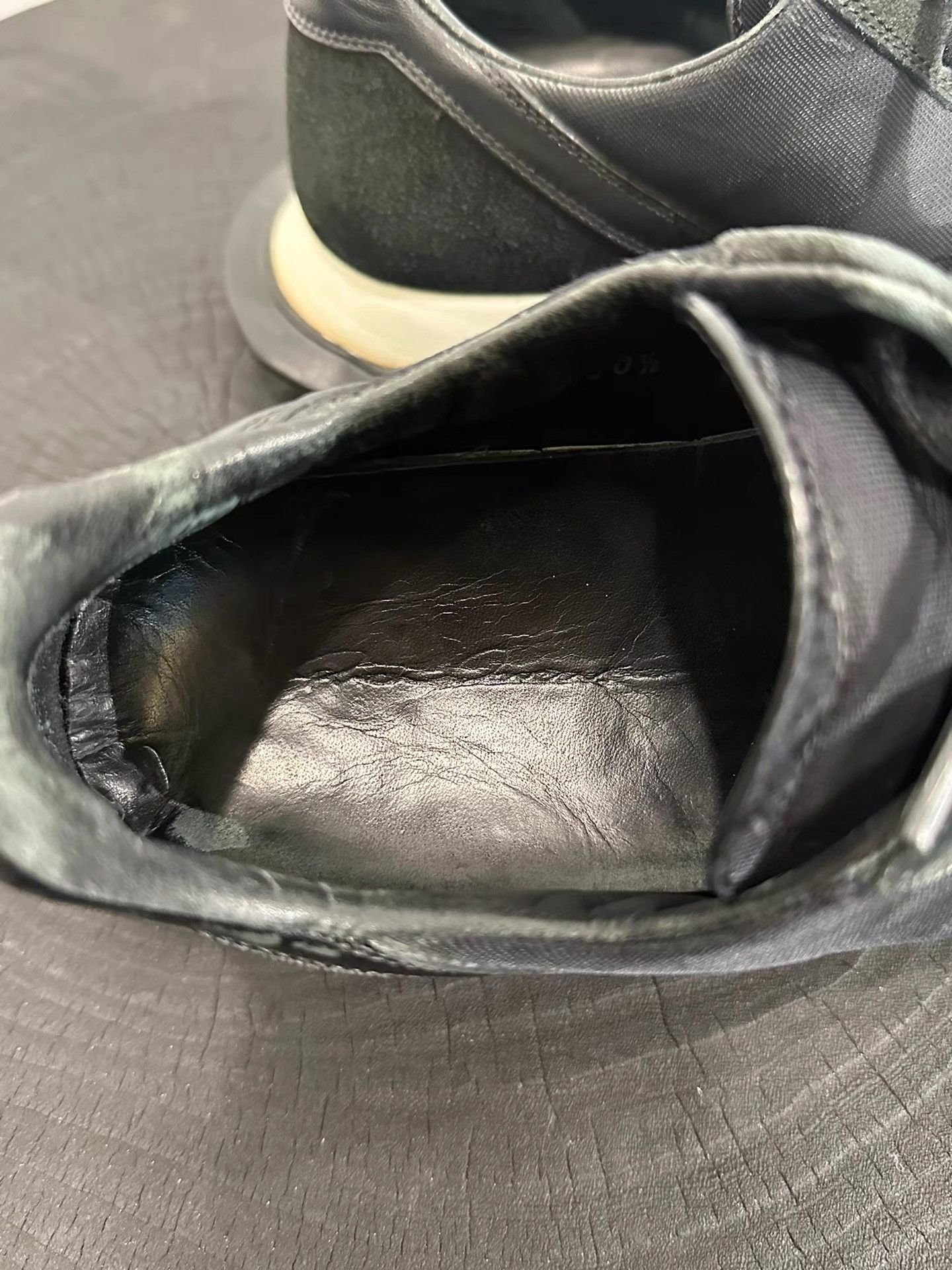 Rick Owens Rick Owens Suede Panel Low-Top Sneakers K35 Size US 7.5 / EU 40-41 - 6 Thumbnail