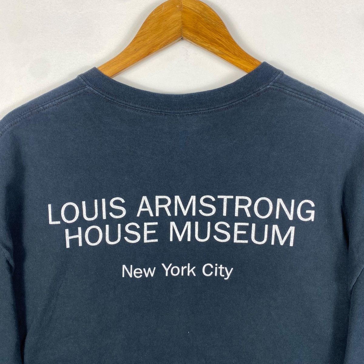 Band Tees Vintage LOUIS ARMSTRONG House Museum New York City Tee Shirt Size US XL / EU 56 / 4 - 6 Thumbnail