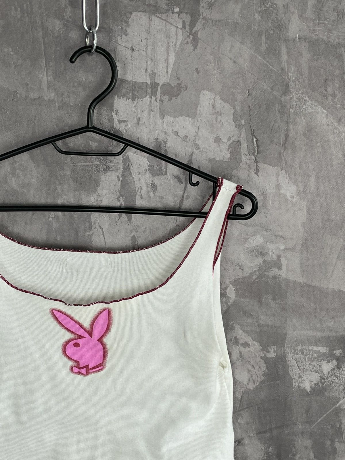 Hysteric Glamour Y2K Playboy Japanese Style Glamour 00s Sexy Tank Top Size S / US 4 / IT 40 - 4 Thumbnail