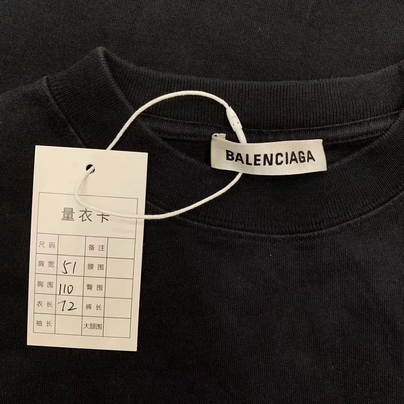 Balenciaga Balenciaga GW letter short sleeve Size US XS / EU 42 / 0 - 4 Thumbnail