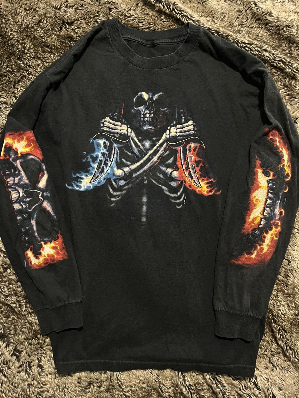 Other Skull Blade/Motorcycle Eagle Long-sleeve Tee Size US L / EU 52-54 / 3 - 1 Thumbnail