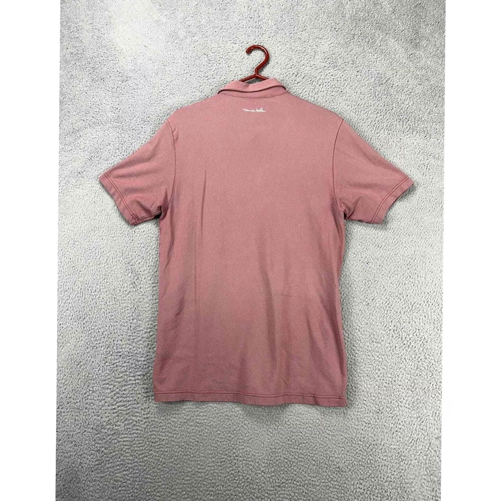 TravisMathew Travis Mathew Golf Polo Shirt Adult Medium Red Short Sleeve Mens Athletic Casual Outdoor Golf Rugby Shirt Size US M / EU 48-50 / 2 - 3 Thumbnail