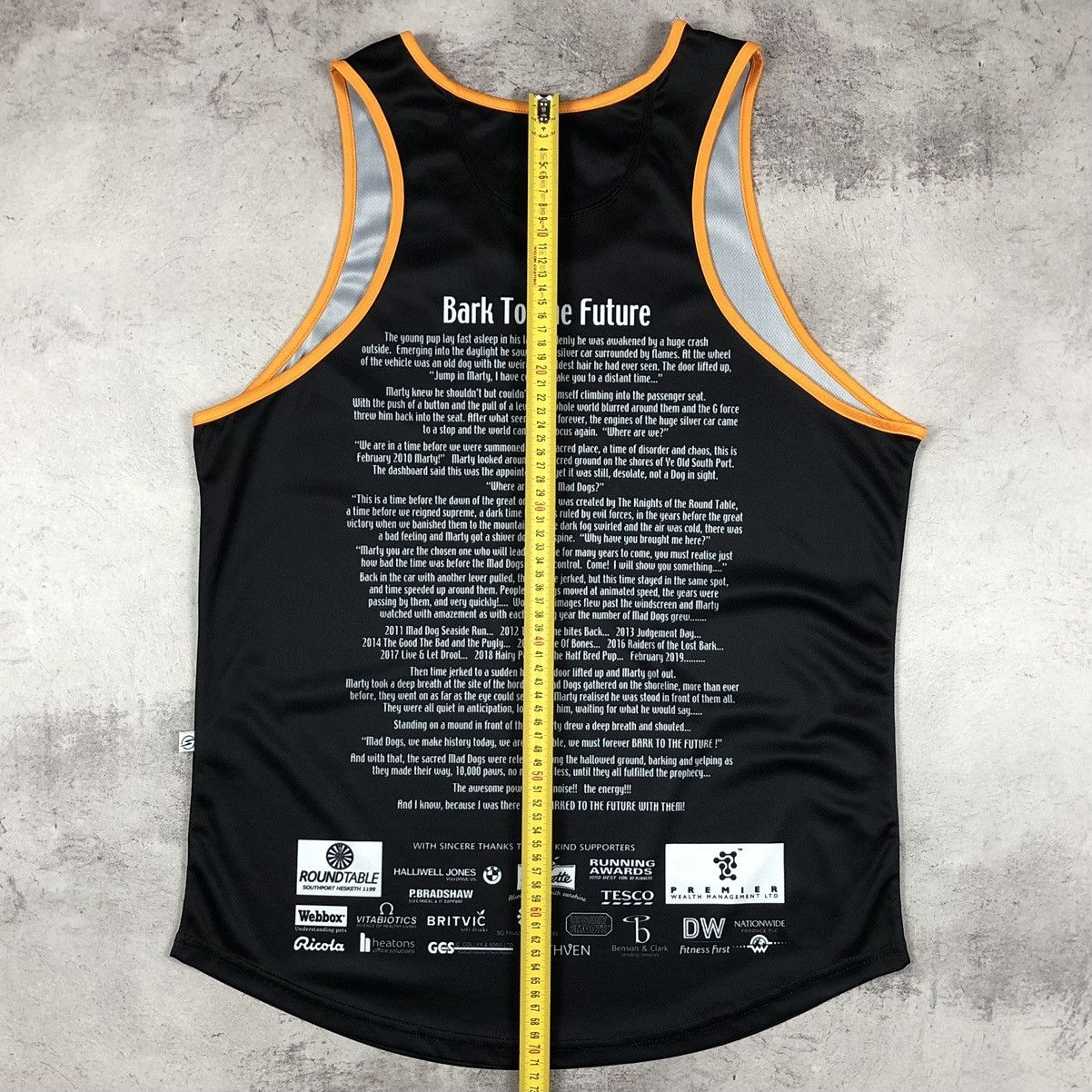 Other Mad Dog 10k Bark To The Future 2019 Scimitar Tank Top Size US XL / EU 56 / 4 - 14 Thumbnail