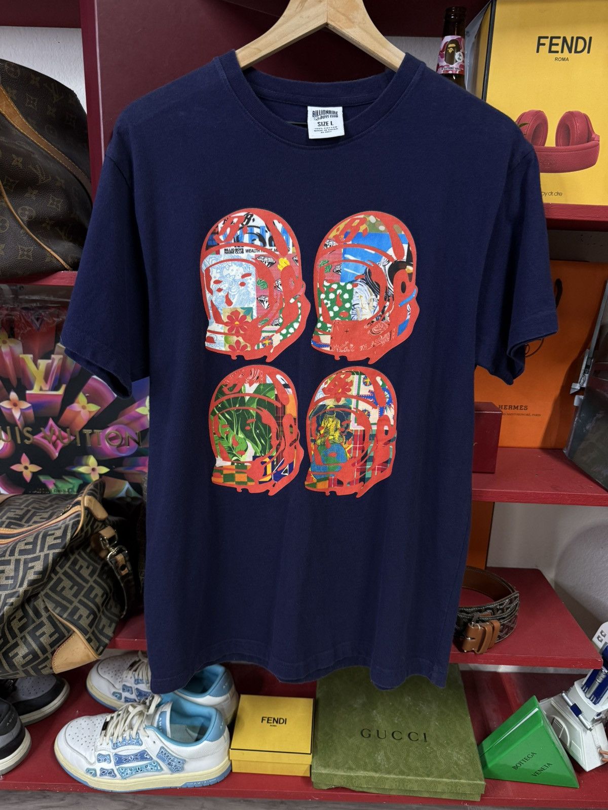 Billionaire Boys Club Billionaire Boys Club Astronaut T-Shirt BBC Ice Cream Medium Size US M / EU 48-50 / 2 - 5 Thumbnail