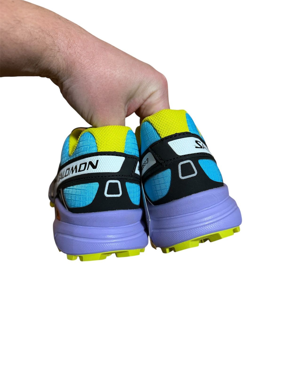 Salomon Salomon Speedcross 3 Liberty Aquarius White Runnung Trainers Size US 9.5 / EU 42-43 - 4 Thumbnail