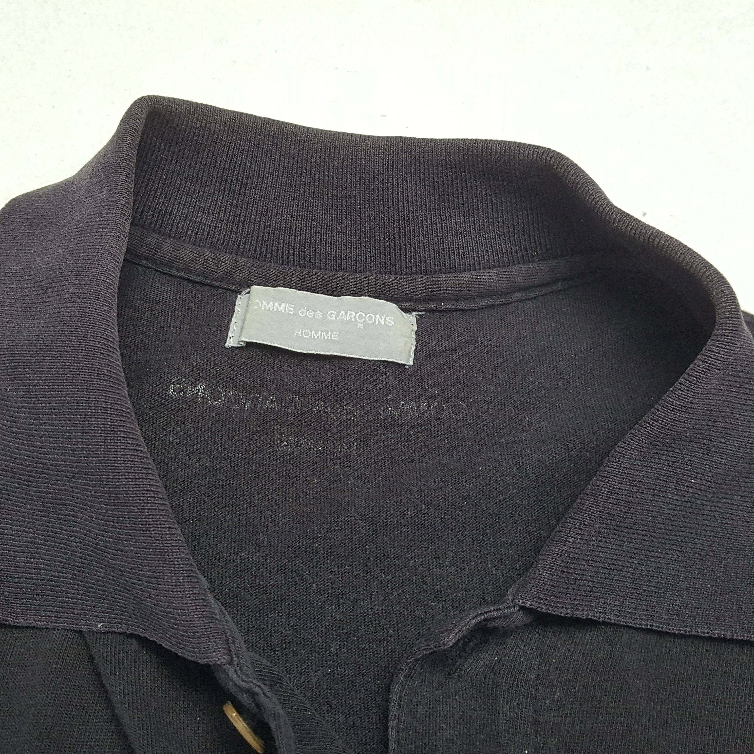 Comme des Garcons Homme × Japanese Brand × Vintage Vintage COMME des GARÇONS HOMME Japanese Brand Polos Size US M / EU 48-50 / 2 - 7 Thumbnail