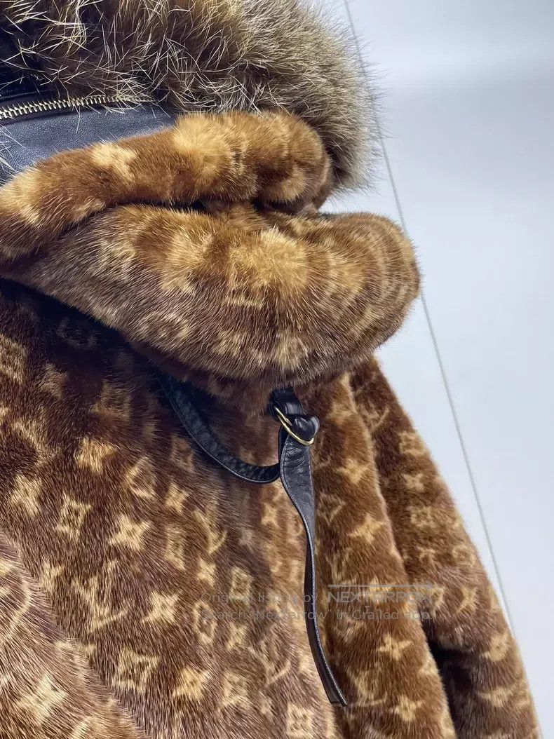 Louis Vuitton Louis Vuitton Presbyopic mink fur jacket Size XS / US 0-2 / IT 36-38 - 3 Thumbnail